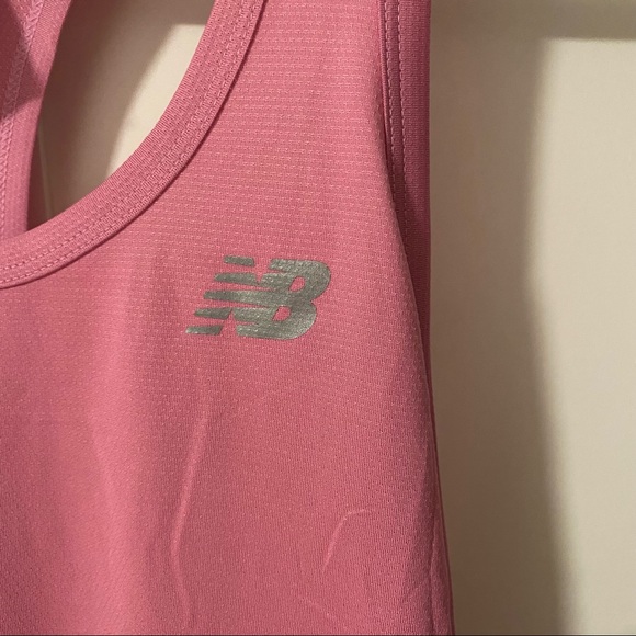 New Balance workout racerback tank top in pink, size L ✨ - Picture 4 of 5